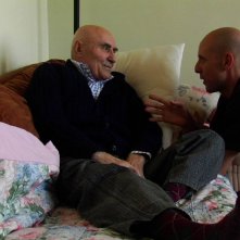 Rino - La mia ascia di guerra: Rino Bonalumi e il regista Andrea Zambelli sul set del documentario