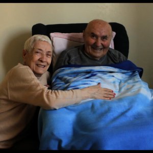 Rino - La mia ascia di guerra: Rino Bonalumi e Lina Ziliani in una scena del documentario