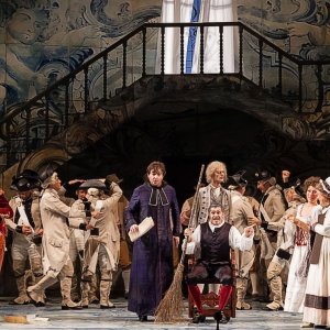 Teatro Regio di Torino: Il Barbiere di Siviglia, una scena dello spettacolo