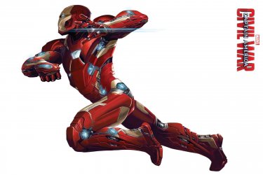 Captain America: Civil War - Un'immagine di Iron Man