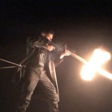 Daredevil: una foto di Jon Bernthal sul set