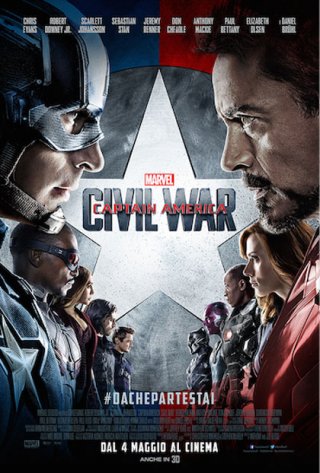 Locandina di Captain America: Civil War