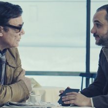 La macchinazione: Massimo Ranieri e François-Xavier Demaison in una scena del film
