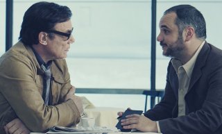 La macchinazione: Massimo Ranieri e François-Xavier Demaison in una scena del film