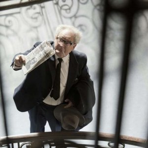 Lo Stato contro Fritz Bauer: Burghart Klaußner in un'immagine dall'alto del film