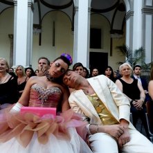 Vita, cuore, battito: Monica Lima ed Enzo Luppariello in una scena del film