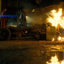 Batman v Superman: i due eroi in una scena del film