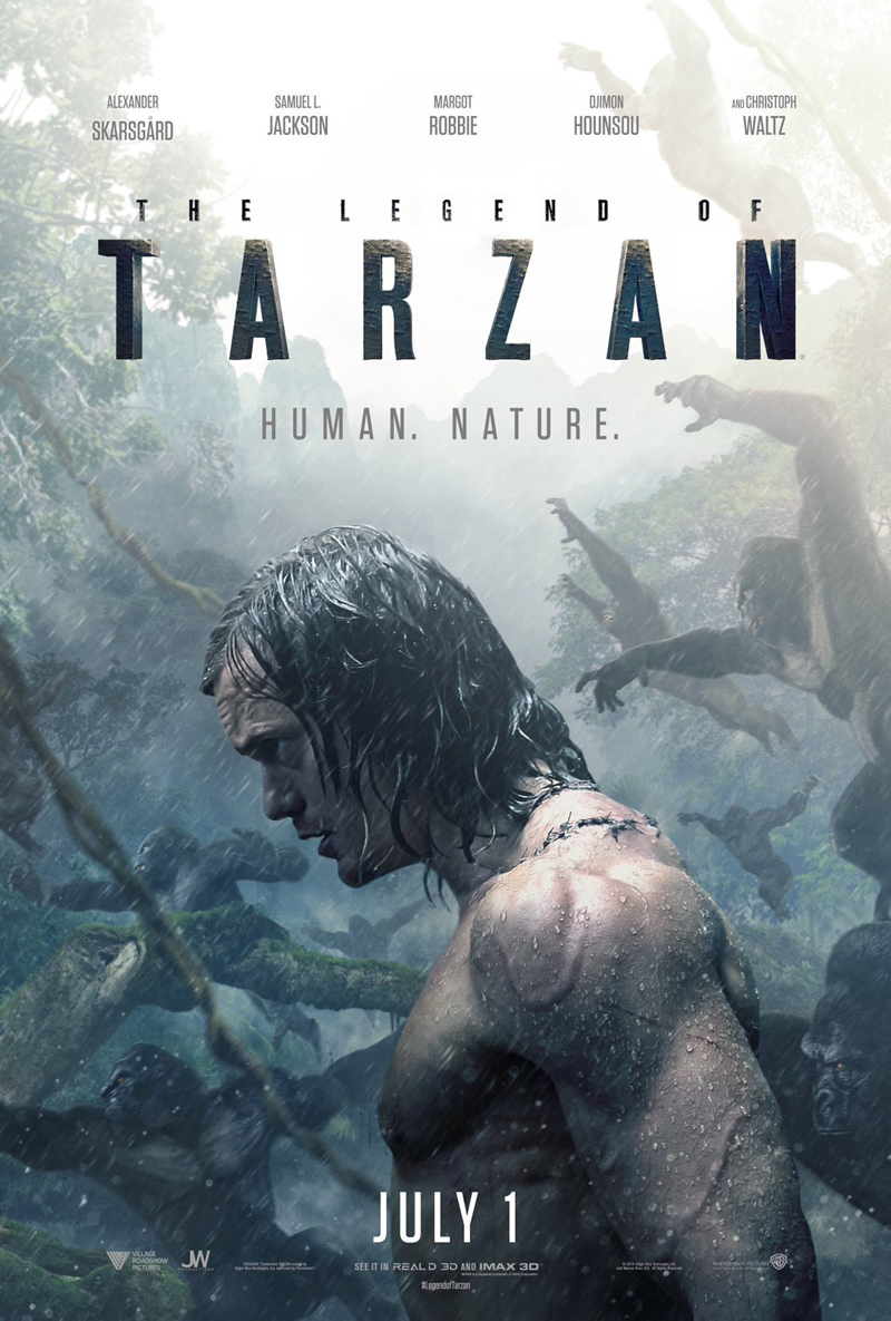 The Legend of Tarzan: un poster del film