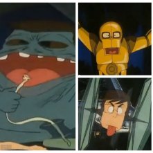 Una scena di Lamù a tema Star Wars