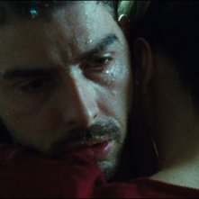 Senza lasciare traccia: Michele Riondino in un intenso momento del film