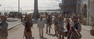 The Legend of Tarzan: Christoph Waltz in una scena del film