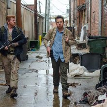 The Walking Dead: Michael Cudlitz e Josh McDermitt nell'episodio intitolato Il secondo livello