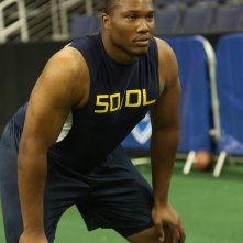 The League: l'atleta Stephon Tuitt nell'episodio Sitting Shiva