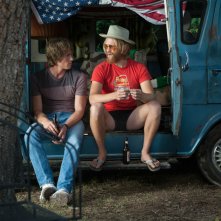 Tutti vogliono qualcosa: Blake Jenner e Wyatt Russell in una scena del film