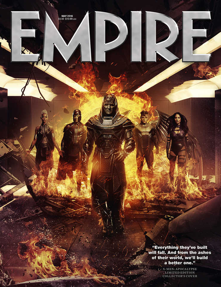 X-Men: Apocalypse - La cover della rivista Empire