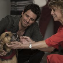 Nemiche per la pelle: Margherita Buy e Giampaolo Morelli in una scena del film