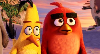 Angry Birds - Il film: una scena del film d'animazione