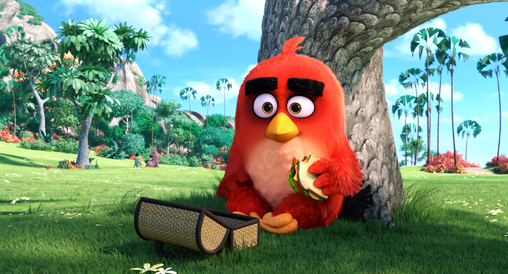 Angry Birds - Il film: una scena del film animato