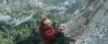 Star Trek Beyond: Simon Pegg in una scena del film