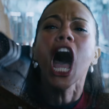 Star Trek Beyond: Zoe Saldana in una scena del film