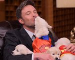 Ben Affleck riceve l'affetto di un Superman veramente speciale