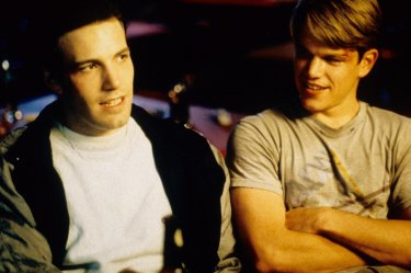 Will Hunting - Genio ribelle: Ben Affleck e Matt Damon in una scena