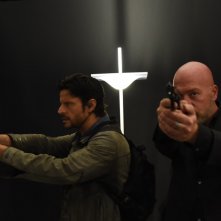 Fuoco amico TF45 - Eroe per amore: Andrea Sartoretti e Giuseppe Loncosole in una scena della serie drammatica