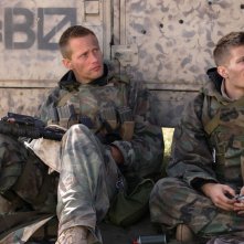 Generation Kill: una scena della serie con Alexander Skarsgard
