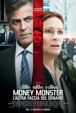 Money Monster - L'altra faccia del denaro: la locandina italiana