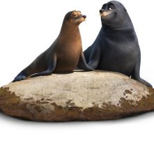Alla ricerca di Dory: un'immagine di Rudder e Fluke