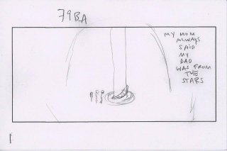 Guardiani della Galassia 2: uno sketch dello storyboard