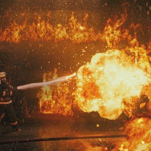 Una scena di Out of Inferno