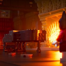 Lego Batman - Il film: Alfred e Batman in un momento del film animato