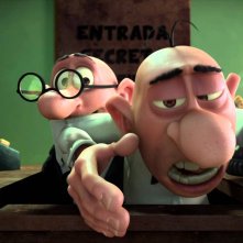 Mortadello e Polpetta contro Jimmy lo Sguercio: un momento del film d'animazione