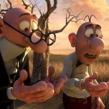 Mortadello e Polpetta contro Jimmy lo Sguercio: un'immagine tratta dal film d'animazione