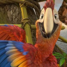 Robinson Crusoe: un'immagine tratta dal film animato