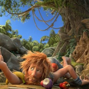 Robinson Crusoe: un momento del film d'animazione