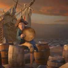 Robinson Crusoe: una scena del film animato