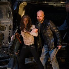 The Walking Dead: Danai Gurira in una foto del season finale