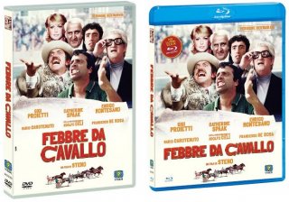 le cover homevideo di Febbre da cavallo