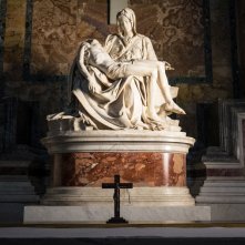 San Pietro e le Basiliche Papali di Roma 3D: la Pietà di Michelangelo in una scena del documentario