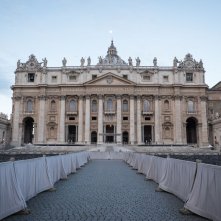 San Pietro e le Basiliche Papali di Roma 3D: la facciata di San Pietro in un'immagine del documentario