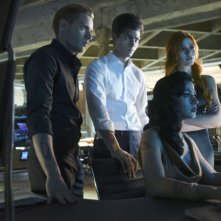 Shadowhunters: Dominic Sherwood, Matthew Daddario, Emeraude Toubie e Katherine McNamara nella puntata Stella del mattino