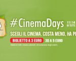 CinemaDays 2016: tutte le iniziative