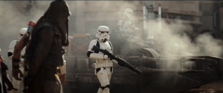 Rogue One - A Star Wars Story: trooper in ricognizione nel teaser trailer del film
