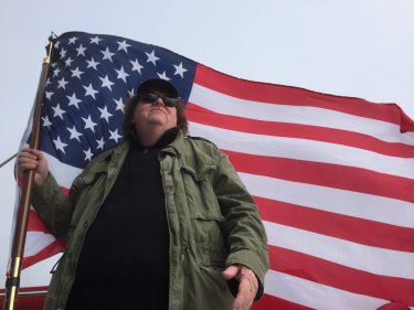 Where to Invade Next: Michael Moore in un momento del documentario