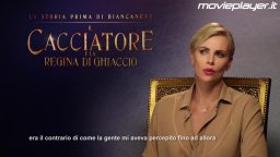 Il cacciatore e la regina di ghiaccio: video-intervista a Charlize Theron