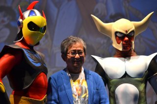 Romics 2016: Go Nagai con due cosplayer