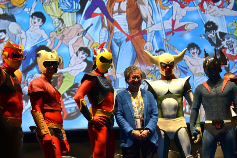 Romics 2016: Go Nagai insieme ai cosplayer dei personaggi da lui ideati