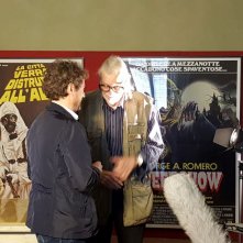 Lucca Film Festival: George Romero in visita alla mostra su di lui